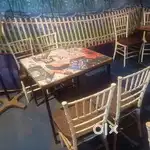 Cafe Table and Chair Set, Cash Counter