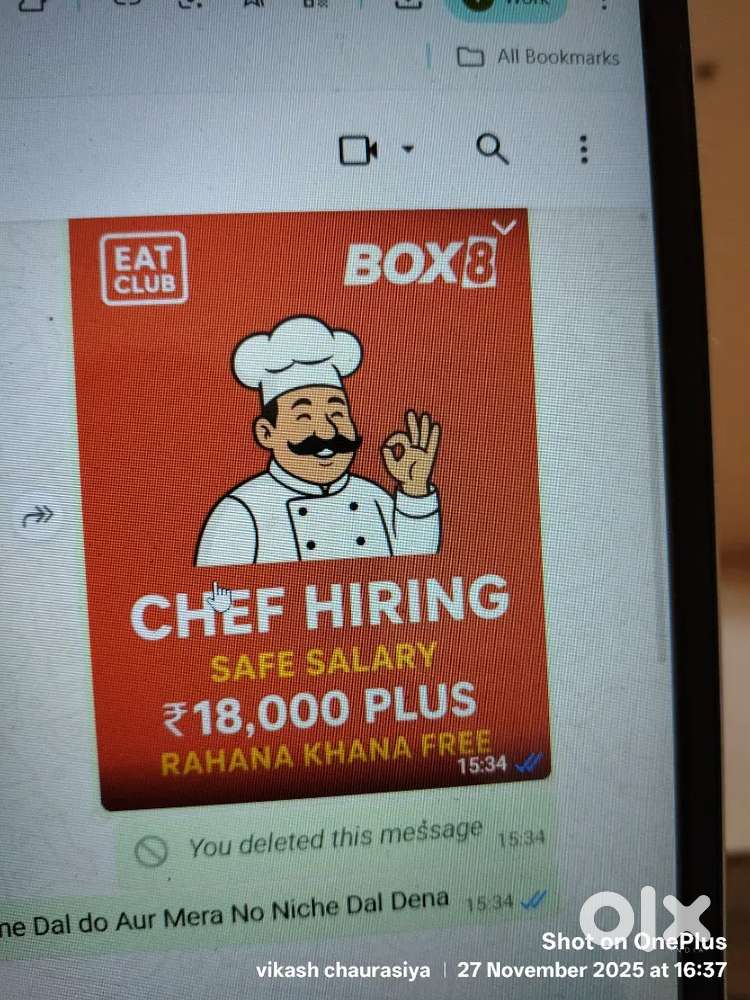Eat club box 8 chef hiring
