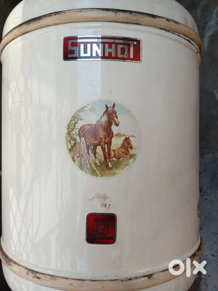 Bath room geyser 25 liter sunhot campany