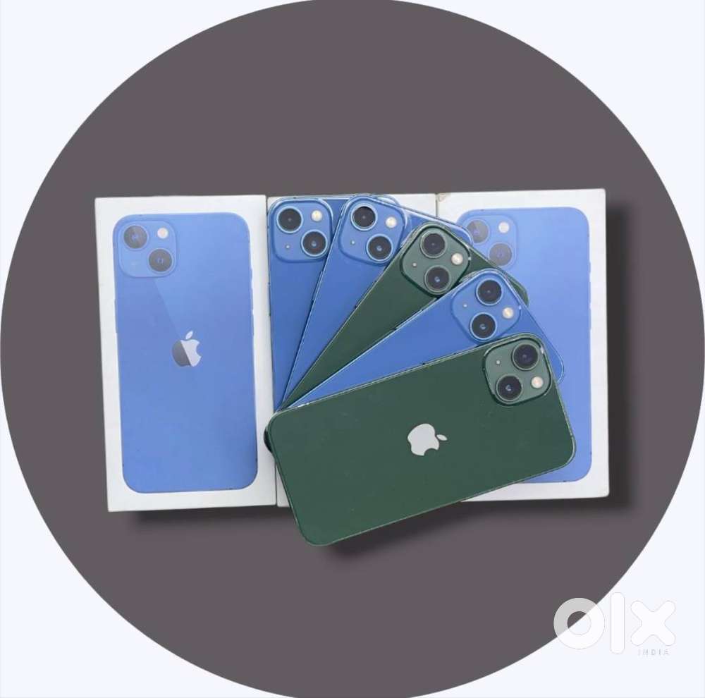 Apple iPhone 13 128GB Green Color Indian Unit WIth Box & Cable