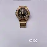 Casio gold watch