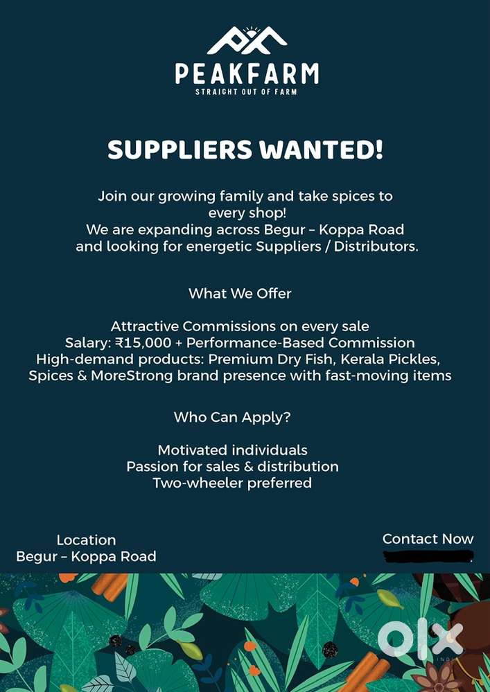 Supplier / distributor