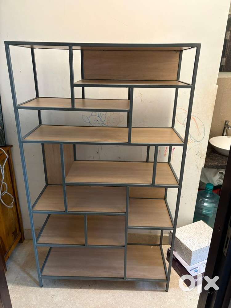 Used Jade Book Shelf cum Display Unit - 5 years old - Pepperfry