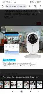 Zebronics Zeb Smart Cam