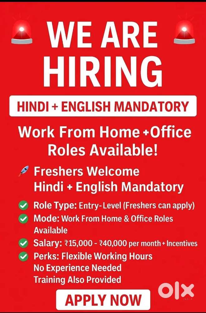 Part Time / Full Time Job – No Experience Needed