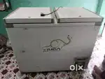 Double door deep freezer 345 litre