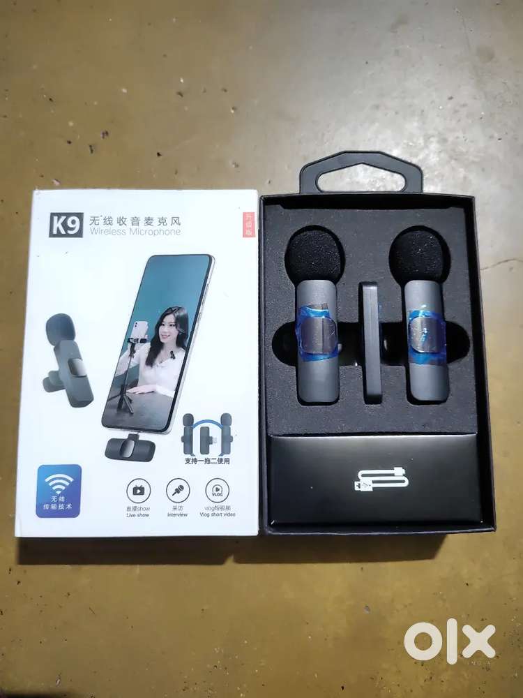 K9 Microphone Just seal open