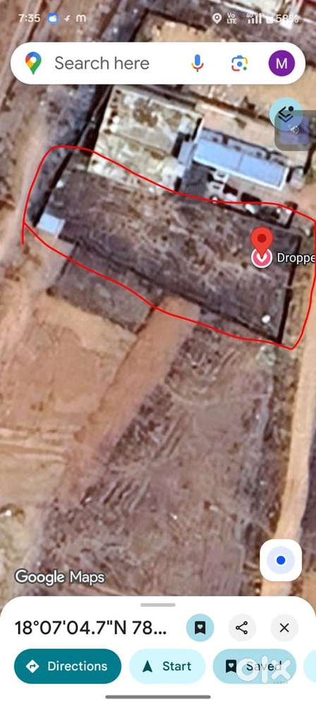 190 sq yards plot Siddipet medak road 2km