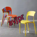 New plastic cafe chair restaurant furniture coffee shop garden chair