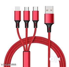 multi charging cable 3 in 1 ( brand new)