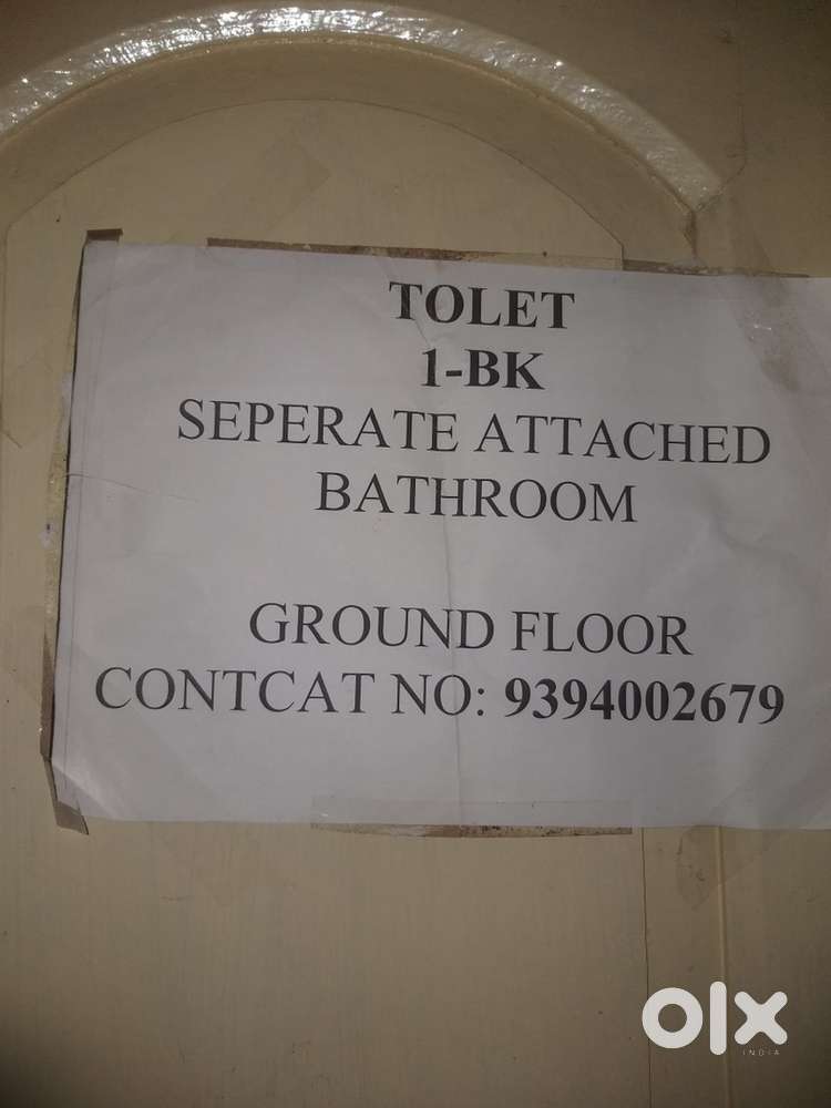 One bedroom and kitchen and attach bathroom