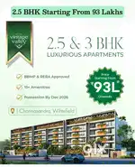Book Now 3BHK Flat Get Handover By March-2026 @Whitefield