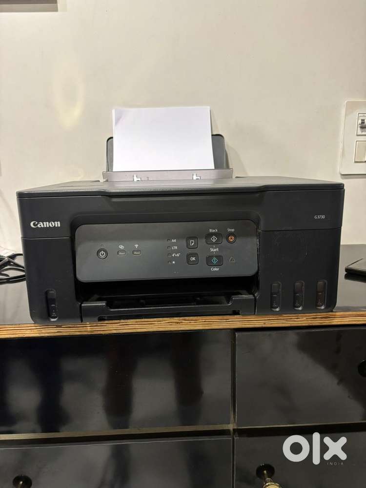 Cannon printer bkack colour