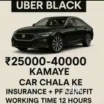 Uber black driver job