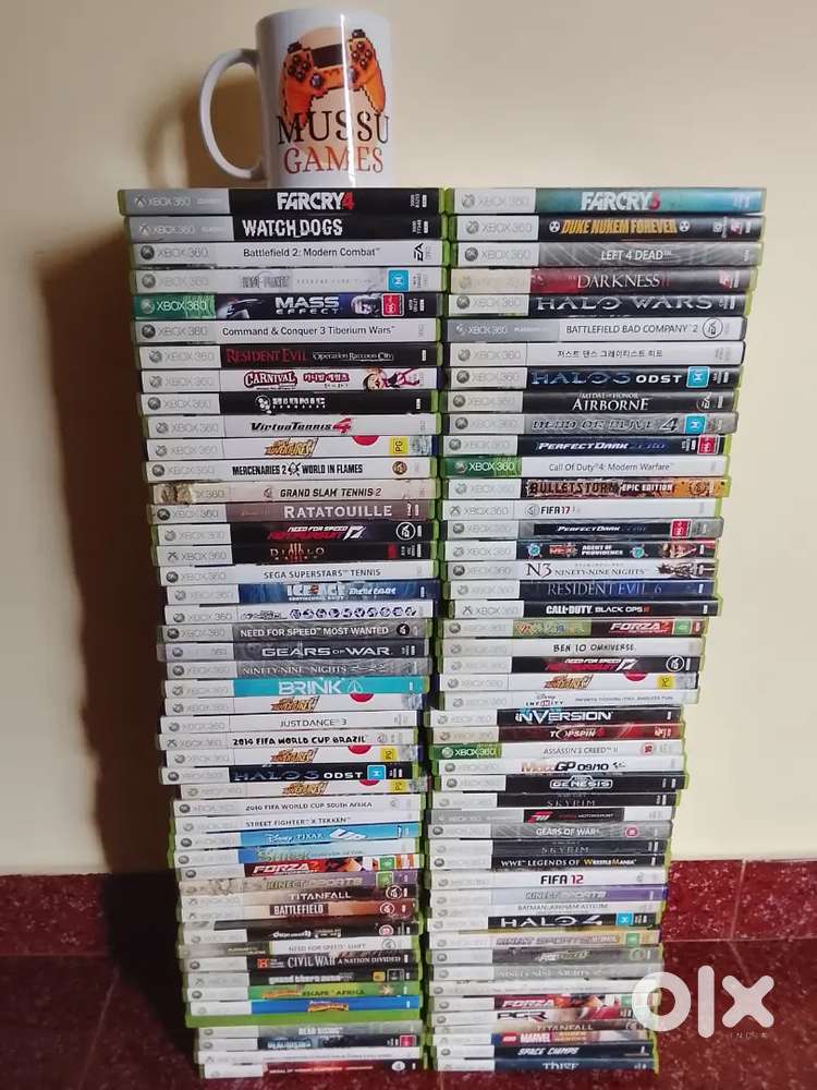 Wii Xbox Xbox 360 Xbox one Psp PS2 PS3 PS4 games for sale