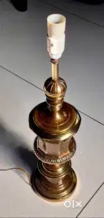 Royal Antique Brass Lamp 1950s - British