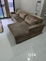 Sofa set,Double bed , Almirah,Storage cabinet, Book shelf