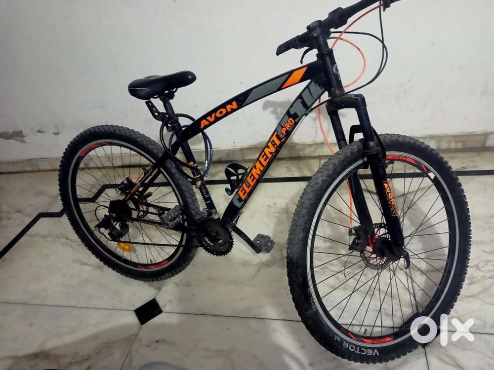 A one mountain bicycle