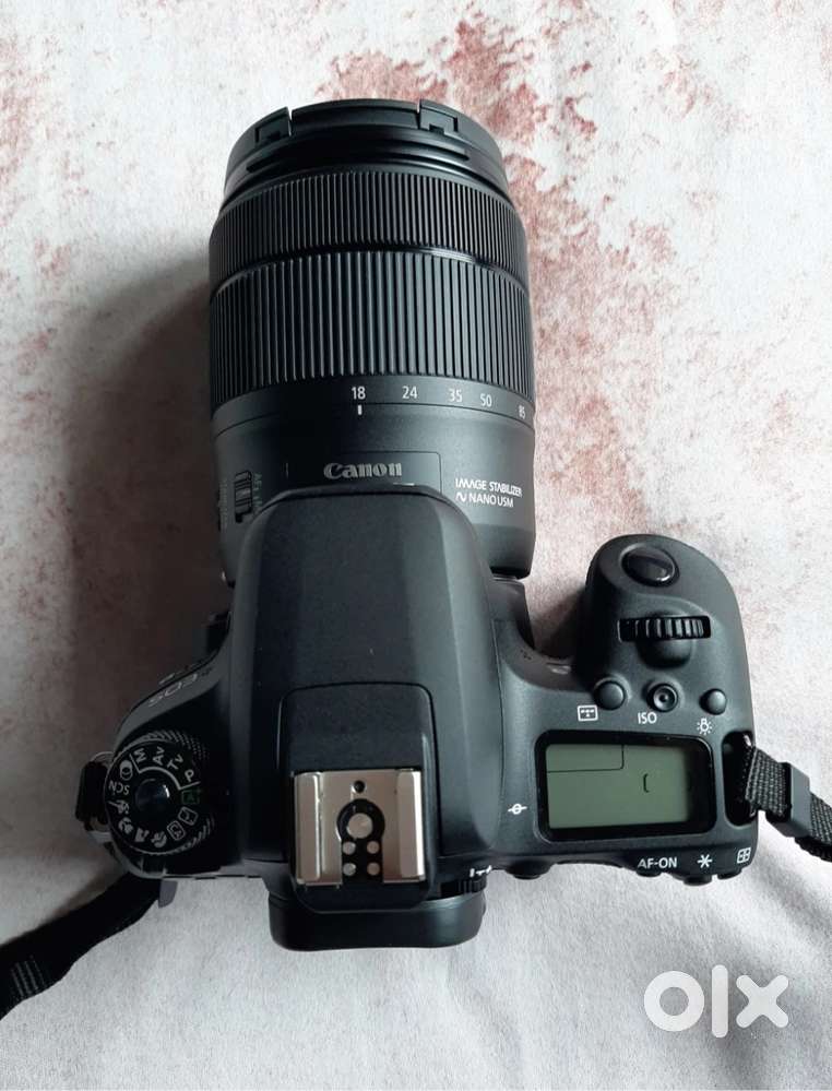 Canon 77d with 18 135 lense