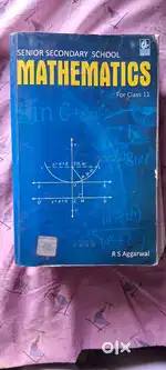 Class 11th Rs. Agarwal Maths book