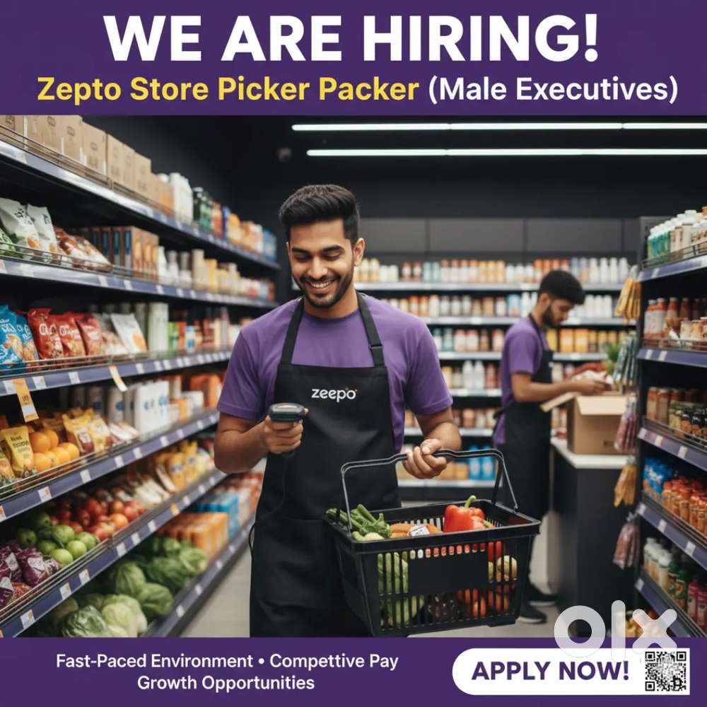 Thrikkakara zepto Store packing Vacancies