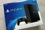 Sony PlayStation 4 PS4 Pro 1TB Console In Box CIB w/ Controller VGC