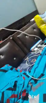 King-size portable Cot along with Peps bed 6x6.5 Size