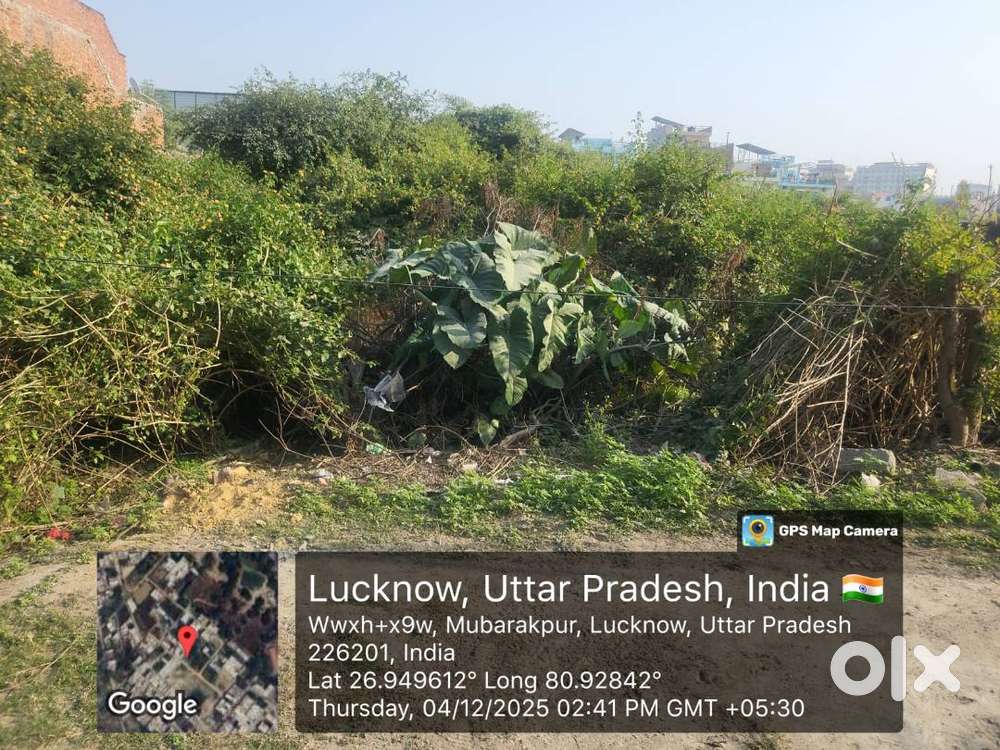 plot for sale at lucknow Mubarakpur