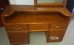 Teakwood dressing table,mini capbard and tv