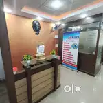Fully furnished office available on rent