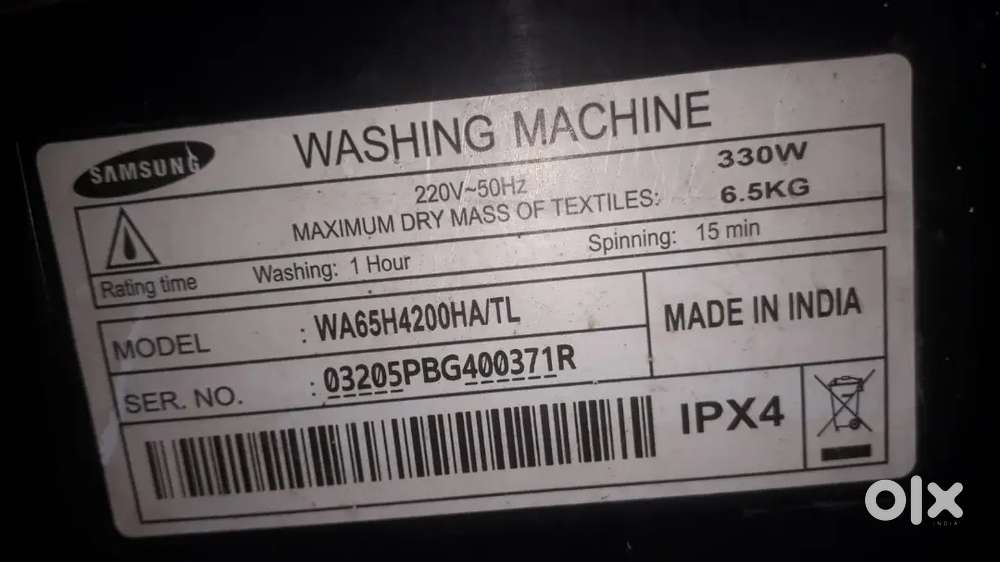 Samsung washing machine
