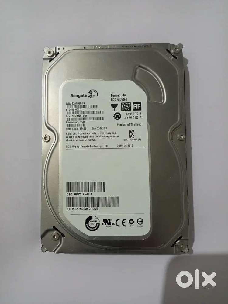 HDD &. Ram & Processor