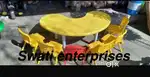 New moon table with chair set play school furniture kids furniture