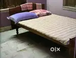 Teak wood single bed for sale
