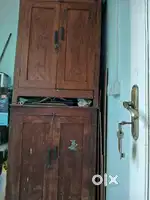 Wooden wardrobe