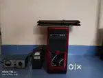 Monitor, CPU Cabinet, UPS, Stabilizer, Key board