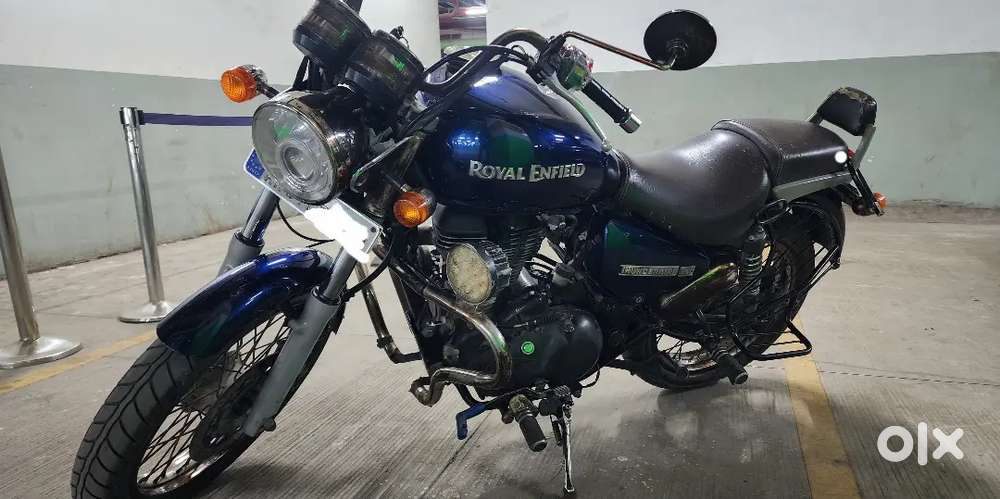 Less driven Royal Enfield Thunderbird 350 Blue
