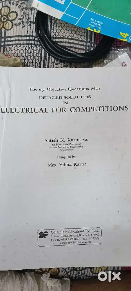 Electrical competition Book