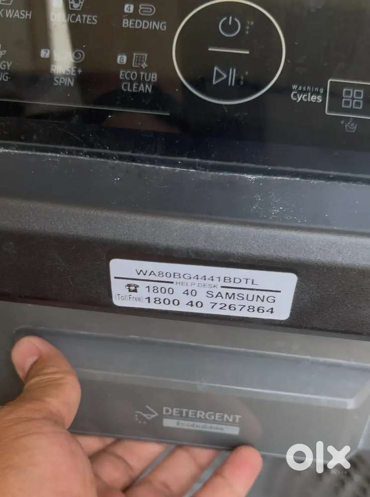 Samsung topload fully automatic washing machine