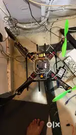 Crossflight drone with remote and arduino