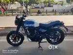 Only 5000 km driven hunter rebel blue