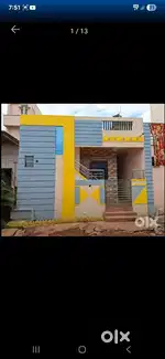 New South facing 2BHK house for sale near Ram Mandr Lohiya Nagr Hubli