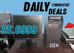 DESKTOP SET  CPU  MONTOR  LEVOVO I3 4TH GEN 4GB RAM  WARRANTY 3 M
