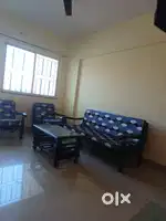 2 bhk for family or bachelors with gym and almost fully furnished.