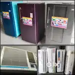 1 YEAR WARRANTY{ SPLIT WINDOW }AC FREE DELIVERY_ FRIDGE W.M AC