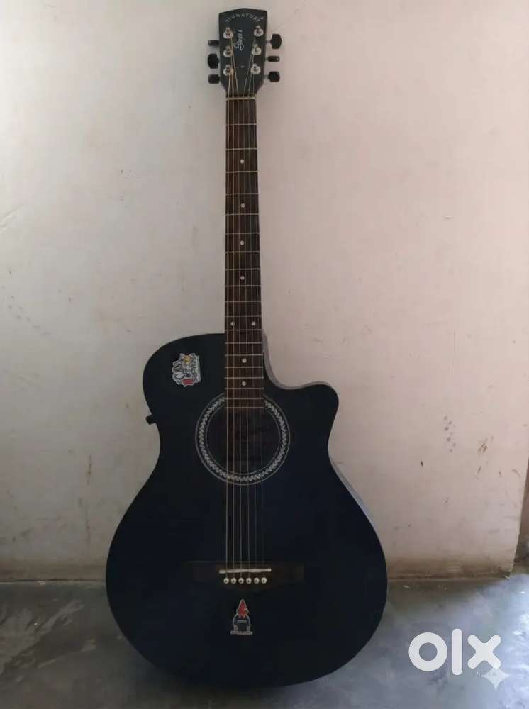 Signature semi acoustic guiter