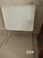 Plastic chair and foldable table