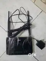 D-Link DSL-2750U - 2 routers, 1 charger and 2 LAN Cables - 500 Rs each
