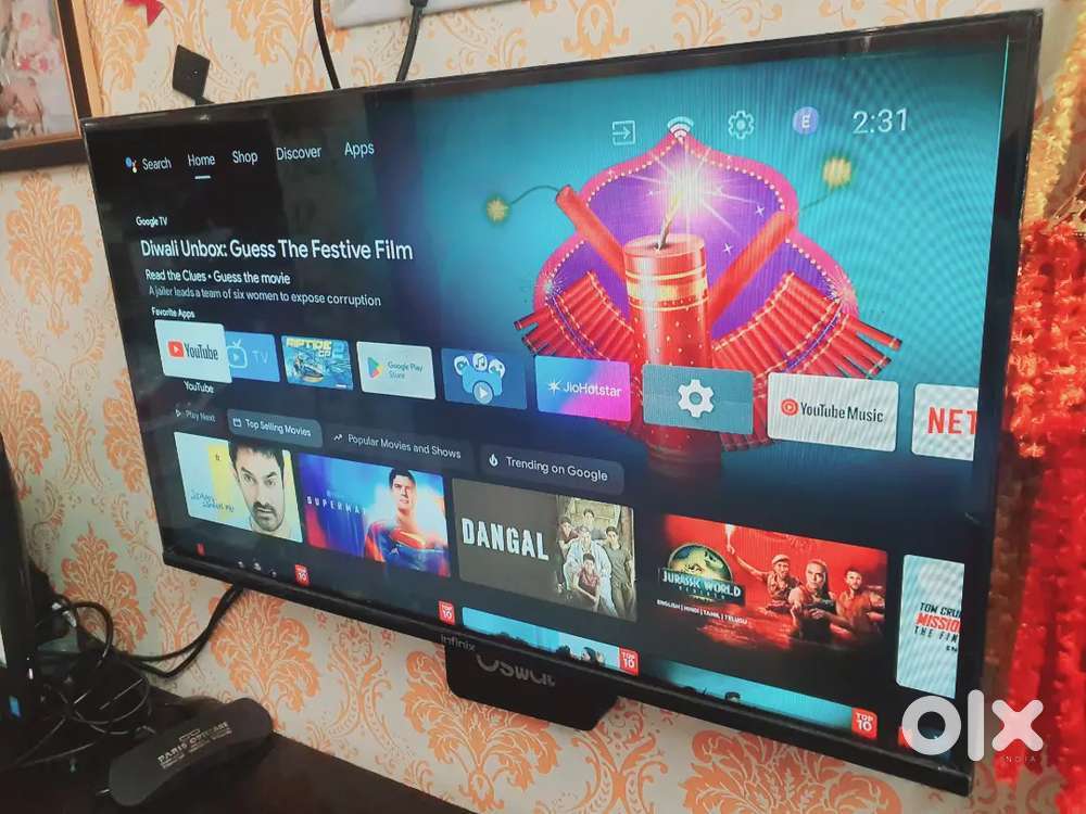 Infinix 32 Inch Smart Android Google TV with smart remote