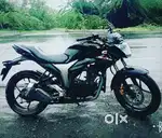 Suzuki Gixxer 150 (Black colour) with choice number